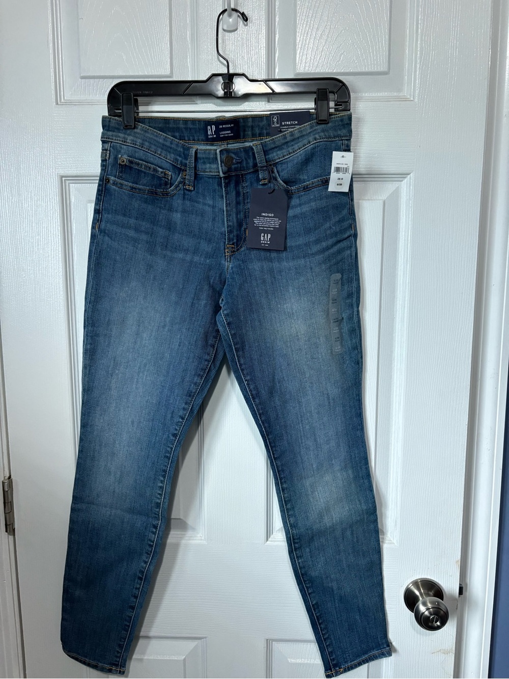 GAP Women's Medium Blue Skinny Stretch Jeans